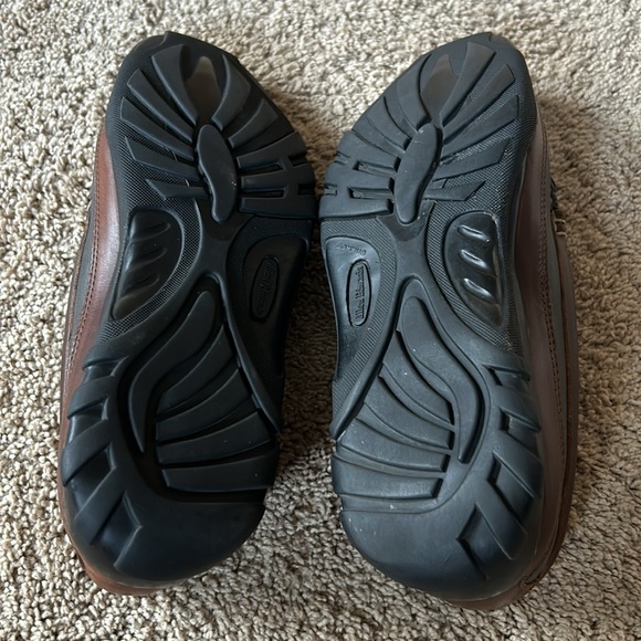 Allen Edmonds Boulder Venetian Driving Moccasin Black Brown Leather Men SZ 9 - Picture 8 of 9